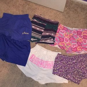 6 pairs of comfy shorts